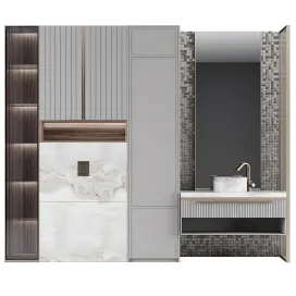 Bathroom console n15 vray